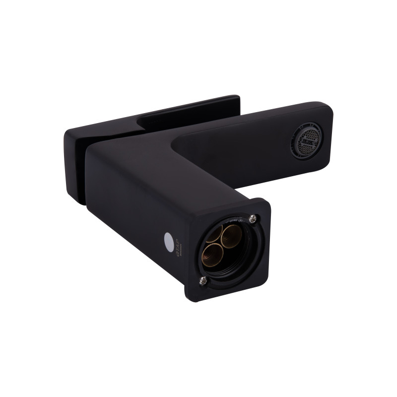 Qtap Змішувач для раковини Gemini (з гігієнічним душем) QTGEM272BLM45690 Black Matt
