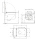 Унітаз підвісний Qtap Gemini Ultra Quiet 485×340×350 мм, Matt Black, з сидінням Slim Duroplast / Soft-close / Quick Release QTGEM28BLM50505 SD00056629