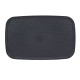 Стельова лійка Qtap (34x190x290) для душових систем Gemini Matt Black QTGEM34190290BLA50068 SD00056192