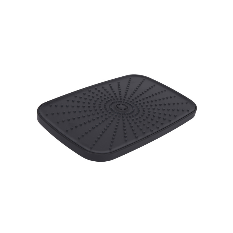 Стельова лійка Qtap (34x190x290) для душових систем Gemini Matt Black QTGEM34190290BLA50068 SD00056192