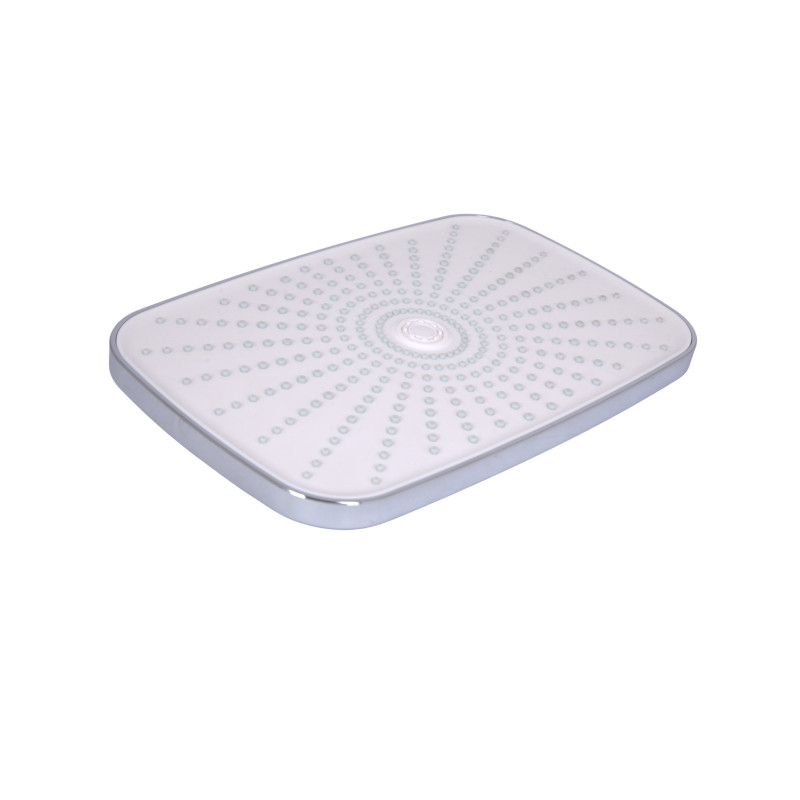Стельова лійка Qtap (34x190x290) для душових систем Gemini Chrome QTGEM34190290CRM50070 SD00056194