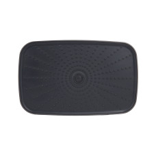 Стельова лійка Qtap (34x190x290) для душових систем Gemini Gunmetal Black PVD QTGEM34190290GMB50069 SD00056193