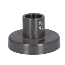 Кріплення стійки Qtap (35x59,5) для душової системи Gemini Gunmetal Black PVD QTGEM35595GMB50206 SD00056330