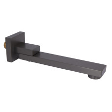 Вилив Qtap (59,4x59,4x247) для душової системи прихованого монтажу Gemini Gunmetal Black PVD QTGEM594594247GMB50130 SD00056254