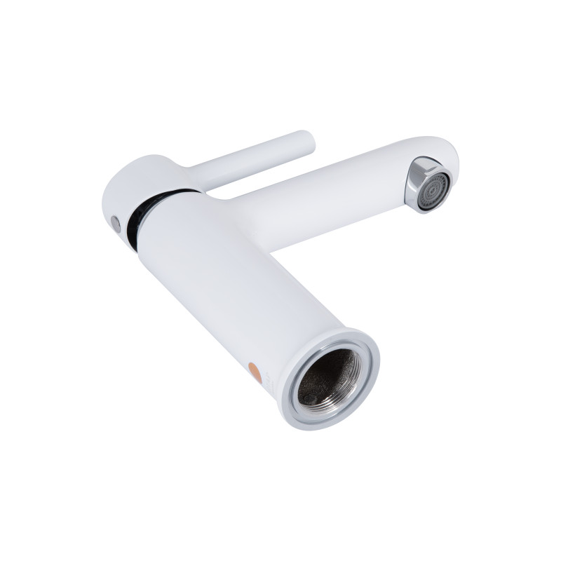 Qtap Змішувач для раковини Grand (з гігієнічним душем) QTGRA272CRW45671 Chrome/White