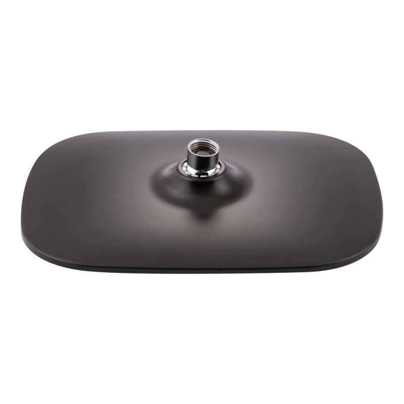 Qtap Душова система універсальна Grand на три споживача (з виливом) QTGRABCR1004 Chrome/Black