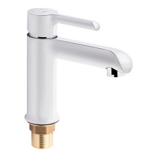 Qtap Змішувач для раковини Grand QTGRAWCR001F White