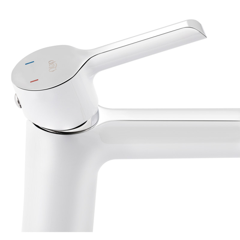 Qtap Змішувач для раковини Grand QTGRAWCR001F White
