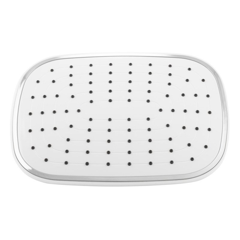 Qtap Душова система універсальна Grand на три споживача (з виливом) QTGRAWCR1004 Chrome/White