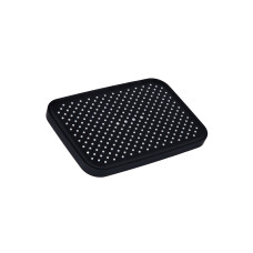 Qtap Лійка для верхнього душу Hlavova 300x200 мм прямокутна QTHLA107BLM45783 Black Matt