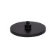 Qtap Лійка для верхнього душу Hlavova D 230 мм округла QTHLA107BLM45788 Black Matt
