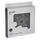 Qtap Лійка для верхнього душу Hlavova D 230 мм округла QTHLA107BLM45788 Black Matt