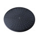 Qtap Лійка для верхнього душу Hlavova 230 мм округла QTHLAVA228O1ZBB Black Matt