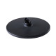Qtap Лійка для верхнього душу Hlavova 230 мм округла QTHLAVA228O1ZBB Black Matt