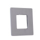 Декоративна накладка для картриджа Qtap (69,8x7,8x69,8) для набору для гігієнічного душу V00440701 Inspai-Varius Chrome QTINSVAR69878698CRM50357 SD00056481