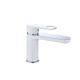Qtap Змішувач для раковини Jay QTJAY270CRW45551 Chrome/White