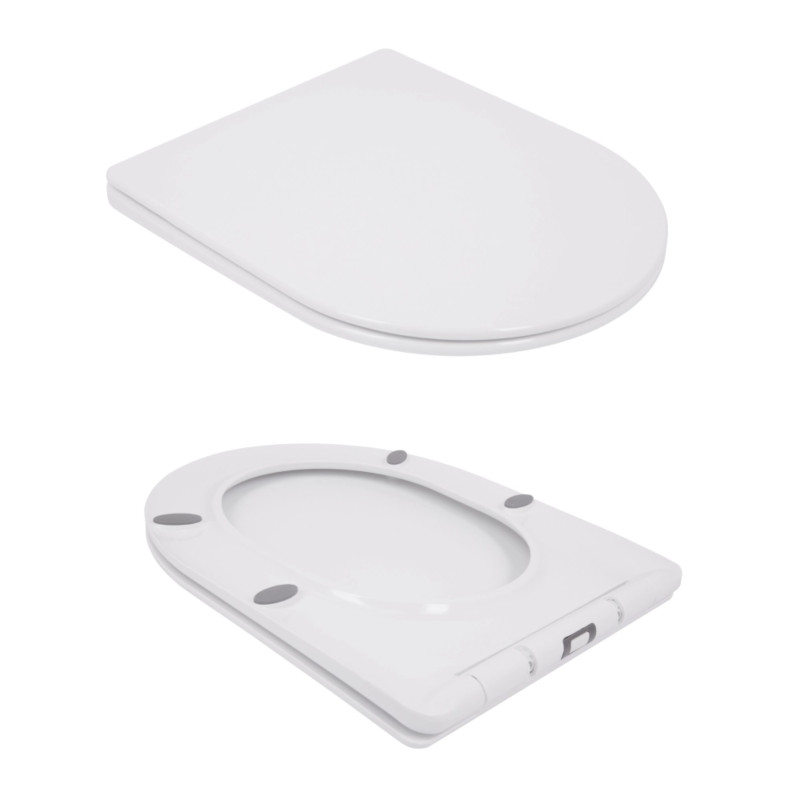 Унітаз підлоговий Qtap Jay Eco Ultra Quiet з сидінням Soft-close 640x360x835 мм QTJAY27W48749 White SD00054873