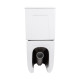 Унітаз підлоговий Qtap Leo Ultra Quiet 620×355×790 мм з сидінням Soft-close, White QTLEO27W49261 SD00055385