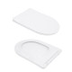 Унітаз підлоговий Qtap Leo Ultra Quiet 620×355×790 мм з сидінням Soft-close, White QTLEO27W49261 SD00055385