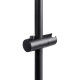 Qtap Душова стійка з тримачем універсальна Lepit 665 мм округла QTLEP82103OB Black Matt