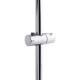 Qtap Душова стійка з тримачем універсальна Lepit 665 мм округла QTLEP82103OC Chrome