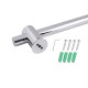 Qtap Душова стійка з тримачем універсальна Lepit 665 мм округла QTLEP82103OC Chrome