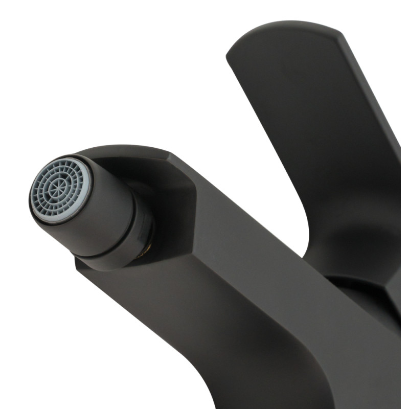 Qtap Змішувач для биде Lipno QTLIPNO2023101CB Black Matt