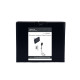 Qtap Комплект для душу Namesti Chrome: Змішувач QTNAM6225102NC + Лійки (QTRUC125CRM45954,QTHLA107CRM45784) + Шланг QTHADPVC200C + QTCRMBH130