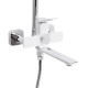 Душова система універсальна Qtap Presto на три споживачі (з виливом) QTPRE111CRW45580 Chrome/White SD00051704