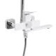Душова система універсальна Qtap Presto на три споживачі (з виливом) QTPRE111CRW45580 Chrome/White SD00051704