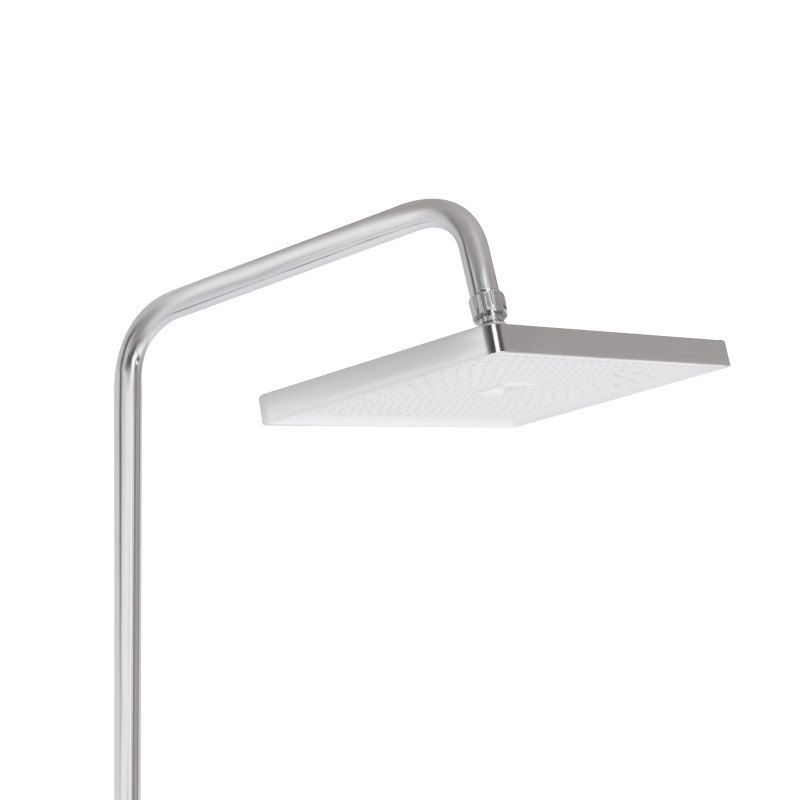 Душова система універсальна Qtap Presto на три споживачі (з виливом) QTPRE111CRW45580 Chrome/White SD00051704