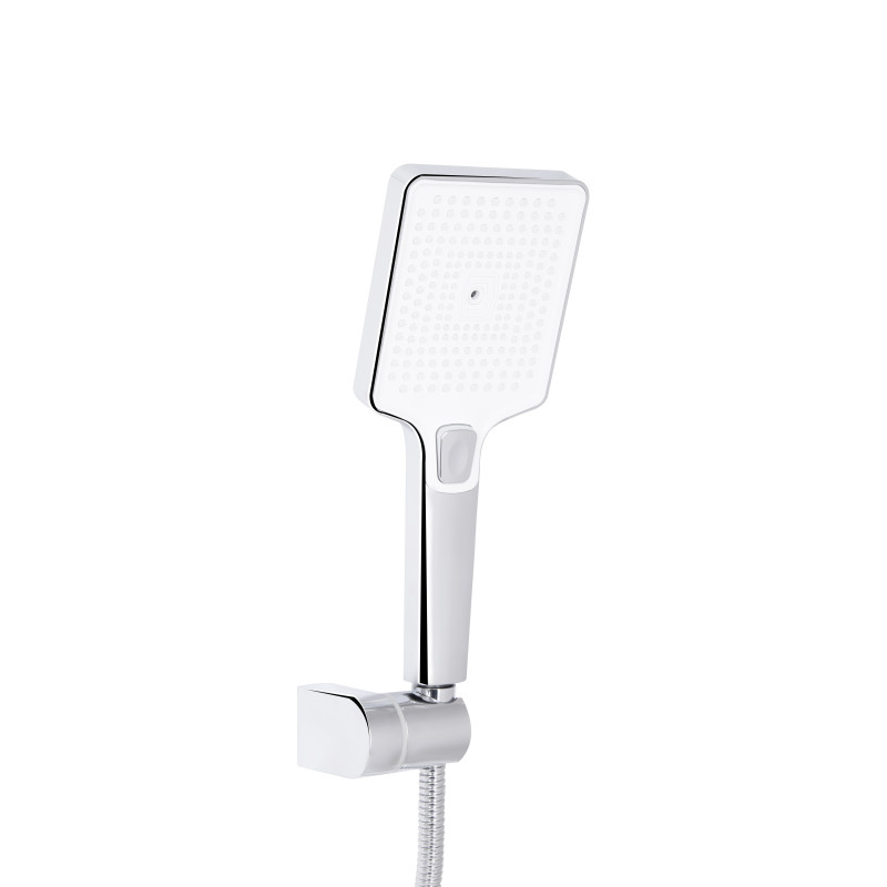 Змішувач для ванни Qtap Presto (з душовим гарнітуром) QTPRE259CRW45579 Chrome/White SD00051703