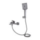 Змішувач для ванни Qtap Presto (з душовим гарнітуром) QTPRE259GRP45584 Graphite SD00051708
