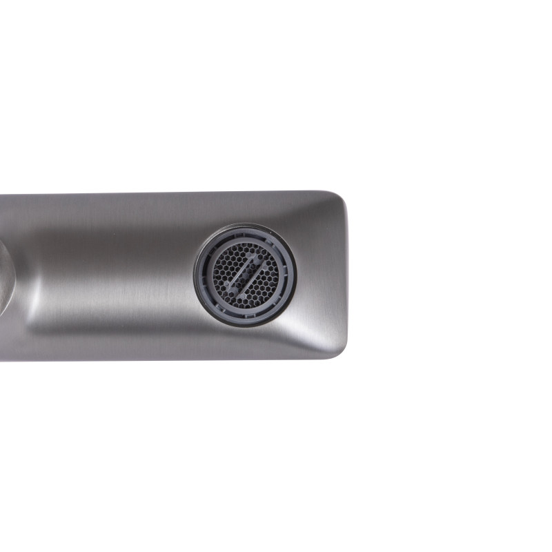 Змішувач для ванни Qtap Presto (з душовим гарнітуром) QTPRE259GRP45584 Graphite SD00051708