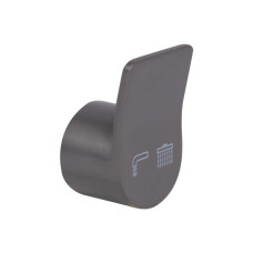 Ручка перемикача режимів Qtap (27,1x45,5x27,4) для душової системи Presto Graphite QTPRE271455274GRP50517 SD00056641