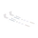 Біде підлогове Qtap Presto Quadro 540×340×400 мм, White QTPRE29W49124 SD00055248