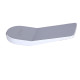 Ручка картриджа Qtap (42x109,2x34,3) для змішувачів Presto Chrome/White QTPRE421092343CRW50514 SD00056638