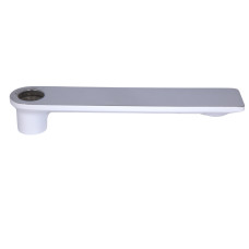 Вилив Qtap (42x36,7x227) для душової системи Presto Chrome/White QTPRE42367227CRW50527 SD00056650