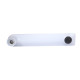 Вилив Qtap (42x36,7x227) для душової системи Presto Chrome/White QTPRE42367227CRW50527 SD00056650