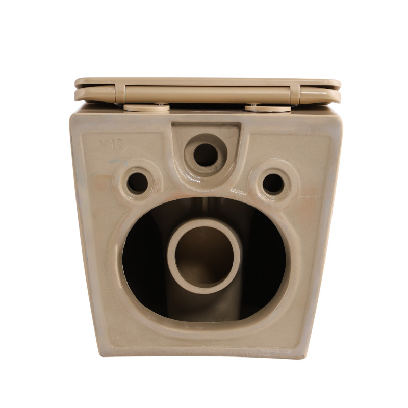 Унітаз підвісний Qtap Robin Ultra Quiet 520×365×340 мм, Beige, з сидінням Slim Duroplast / Soft-close / Quick Release QTROB26SB48997 SD00055121