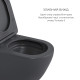 Комплект Qtap Robin Anthracite 3 в 1: підвісний унітаз Ultra Quiet + біде підвісне + раковина накладна QTROBAN49157 SD00055281