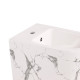 Комплект Qtap Robin Marble 3 в 1: підвісний унітаз Ultra Quiet + біде підвісне + раковина накладна QTROBMR49160 SD00055284