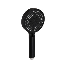 Qtap Лійка для ручного душу Rucni D 130 мм округла QTRUC125BLM45951 Black Matt