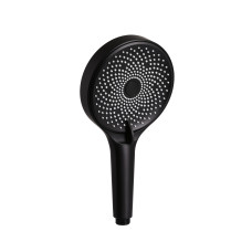 Qtap Лійка для ручного душу Rucni D 130 мм округла QTRUC125BLM45953 Black Matt