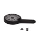 Qtap Лійка для ручного душу Rucni D 130 мм округла QTRUC125BLM45953 Black Matt