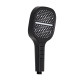 Qtap Лійка для ручного душу Rucni 130x130 мм QTRUC125BLM45957 Black Matt