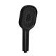 Qtap Лійка для ручного душу Rucni 140*110 мм QTRUC125BLM45961 Black Matt