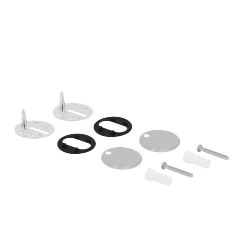 Сидіння для унітаза (Tern 490) 435x344x50 мм, Matt Black, з мікроліфтом, Slim Duroplast, Quick Release QTSC179MB47354 Qtap SD00053478