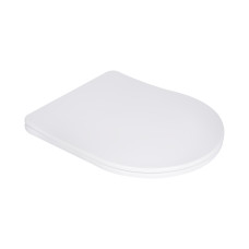 Сидіння для унітаза Qtap (Robin 490,610, Scorpio 490) з мікроліфтом Slim QTSC179W48675 SD00054799