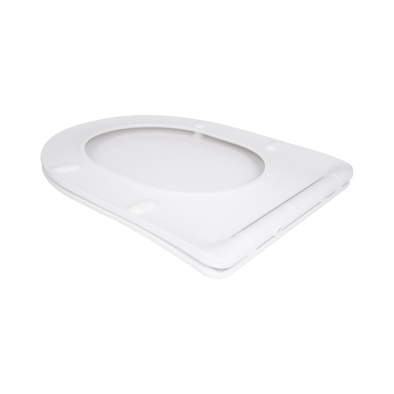 Сидіння для унітаза Qtap (Robin 490,610, Scorpio 490) з мікроліфтом Slim QTSC179W48675 SD00054799